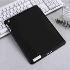 Solid Color Liquid Silicone Dropproof Full Coverage Protective Case For iPad 4 / 3 / 2(Black) - 2