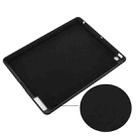 Solid Color Liquid Silicone Dropproof Full Coverage Protective Case For iPad 4 / 3 / 2(Black) - 5