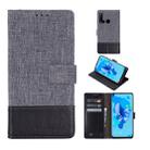 For Huawei P20 Lite (2019) MUXMA MX102 Horizontal Flip Canvas Leather Case with Stand & Card Slot & Wallet Function(Black) - 1