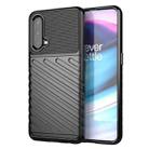 For OnePlus Nord CE 5G Thunderbolt Shockproof TPU Protective Soft Case(Black) - 1