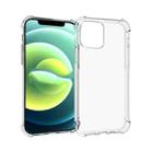 For iPhone 13 Pro Shockproof Non-slip Waterproof Thickening TPU Protective Case (Transparent) - 1