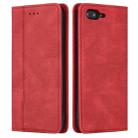 Skin Feel Pressure Line Magnetic Horizontal Flip Leather Case with Holder & Card Slot & Wallet & Photo Frame For iPhone 6 / 6s(Red) - 2
