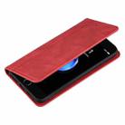Skin Feel Pressure Line Magnetic Horizontal Flip Leather Case with Holder & Card Slot & Wallet & Photo Frame For iPhone 6 / 6s(Red) - 5