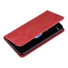For iPhone XR Skin Feel Pressure Line Magnetic Horizontal Flip Leather Case with Holder & Card Slot & Wallet & Photo Frame(Red) - 5