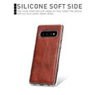 For Samsung Galaxy S10+ Crazy Horse Texture Detachable Magnetic Back Cover Horizontal Flip Leather Case with Holder & Card Slots & Photo Frame & Wallet(Brown) - 3