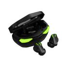 D17 E-sports Gaming Bluetooth Earphone with Breathing Light & Charging Box, Supports HD Calls(Black) - 1