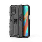 For OPPO Realme V13 5G Supersonic PC + TPU Shock-proof Protective Case with Holder(Black) - 1