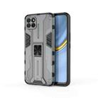 For Honor Play 20 Supersonic PC + TPU Shock-proof Protective Case with Holder(Gray) - 1