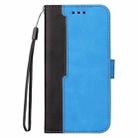 For Samsung Galaxy S21 FE Business Stitching-Color Horizontal Flip PU Leather Case with Holder & Card Slots & Photo Frame(Blue) - 2