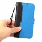 For Samsung Galaxy S21 FE Business Stitching-Color Horizontal Flip PU Leather Case with Holder & Card Slots & Photo Frame(Blue) - 7