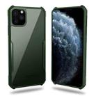 For iPhone 11 Pro Blade PC + TPU Acrylic Protective Case(Green) - 1