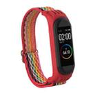 For Xiaomi Mi Band 6 / 5 / 4 / 3 Wavy Texture 8-shaped Buckle Watch Band(Rainbow) - 1