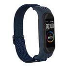 For Xiaomi Mi Band 6 / 5 / 4 / 3 Wavy Texture 8-shaped Buckle Watch Band(Midnight Blue) - 1