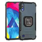 For Samsung Galaxy A10 / M10 Fierce Warrior Series Armor All-inclusive Shockproof Aluminum Alloy + TPU Protective Case with Ring Holder(Green) - 1