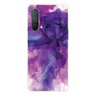 For OnePlus Nord CE 5G Marble Pattern Shockproof TPU Protective Case(Abstract Purple) - 1