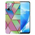 For OnePlus Nord N200 5G Marble Pattern Shockproof TPU Protective Case(Rhombus Gradient) - 1