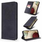 For Samsung Galaxy A42 5G TAOKKIM Retro Matte PU Horizontal Flip Leather Case with Holder & Card Slots(Black) - 1