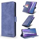 For Samsung Galaxy Note20 Ultra TAOKKIM Retro Matte PU Horizontal Flip Leather Case with Holder & Card Slots(Blue) - 1