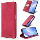 For Xiaomi Redmi Note 9T TAOKKIM Retro Matte PU Horizontal Flip Leather Case with Holder & Card Slots(Red) - 1