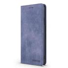 For iPhone 11 Pro Max TAOKKIM Retro Matte PU Horizontal Flip Leather Case with Holder & Card Slots (Blue) - 2
