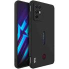 For ZTE Nubia Red Magic 6R IMAK UC-4 Series Straight Edge TPU Soft Protective Case(Black) - 1