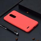 For LG K10 (2018) Candy Color TPU Case(Red) - 1