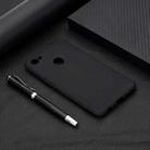 For OPPO F7 Candy Color TPU Case(Black) - 1