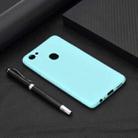 For OPPO F7 Candy Color TPU Case(Green) - 1