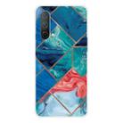 For OnePlus Nord CE 5G Abstract Marble Pattern TPU Protective Case(Blue) - 1