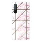 For OnePlus Nord CE 5G Abstract Marble Pattern TPU Protective Case(Pink) - 1