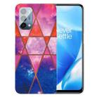 For OnePlus Nord N200 5G Abstract Marble Pattern TPU Protective Case(Starry Sky) - 1