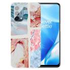 For OnePlus Nord N200 5G Abstract Marble Pattern TPU Protective Case(Graffiti Color) - 1