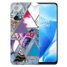 For OnePlus Nord N200 5G Abstract Marble Pattern TPU Protective Case(Colored Triangles) - 1