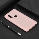 For Vivo V15 Candy Color TPU Case(Pink) - 1