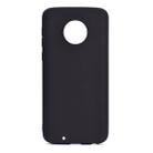 For Motorola Moto G6 Candy Color TPU Case(Black) - 1