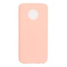 For Motorola Moto G6 Candy Color TPU Case(Pink) - 1