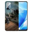 For OnePlus Nord N200 5G Colored Drawing Pattern High Transparent TPU Protective Case(Glass Tiger) - 1