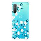 For OnePlus Nord CE 5G Painted Pattern High Transparent TPU Protective Case(Magnolia) - 1