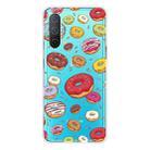For OnePlus Nord CE 5G Painted Pattern High Transparent TPU Protective Case(Donuts) - 1