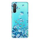 For OnePlus Nord CE 5G Painted Pattern High Transparent TPU Protective Case(Star Flower) - 1