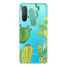 For OnePlus Nord CE 5G Painted Pattern High Transparent TPU Protective Case(Cactus) - 1