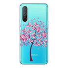 For OnePlus Nord CE 5G Painted Pattern High Transparent TPU Protective Case(Butterfly Tree) - 1