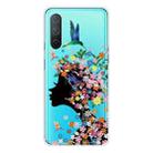 For OnePlus Nord CE 5G Painted Pattern High Transparent TPU Protective Case(Flower Girl) - 1