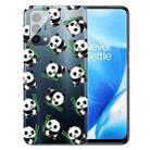 For OnePlus Nord N200 5G Painted Pattern High Transparent TPU Protective Case(Panda) - 1