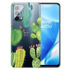 For OnePlus Nord N200 5G Painted Pattern High Transparent TPU Protective Case(Cactus) - 1
