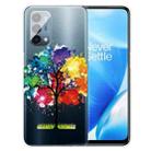 For OnePlus Nord N200 5G Painted Pattern High Transparent TPU Protective Case(Oil Painting Tree) - 1
