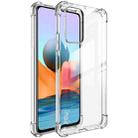 For Xiaomi Redmi Note 10 Pro Overseas Version IMAK All-inclusive Shockproof Airbag TPU Case with Screen Protector(Transparent) - 1