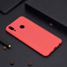 For Huawei P Smart (2019) Candy Color TPU Case(Red) - 1