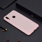 For Huawei P Smart (2019) Candy Color TPU Case(Pink) - 1