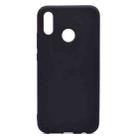 For Huawei P20 Lite Candy Color TPU Case(Black) - 1